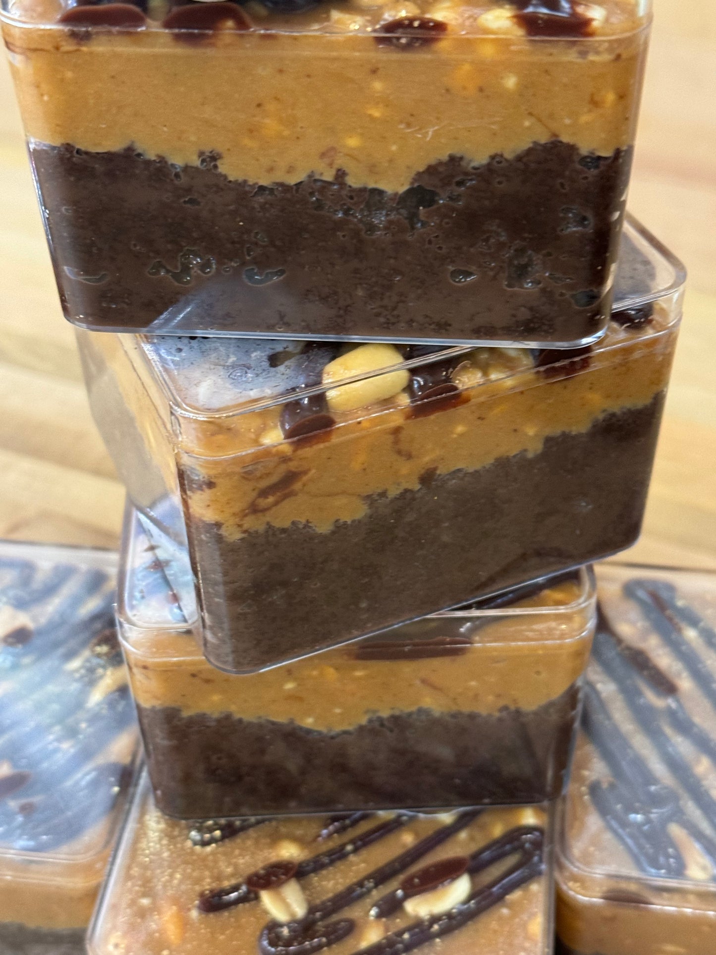 Midnight Caramel Crunch Milk Cake