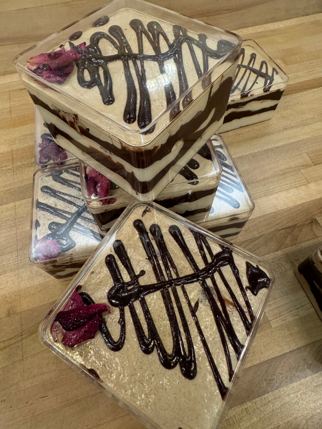 Messy Mocha Cloud Cake