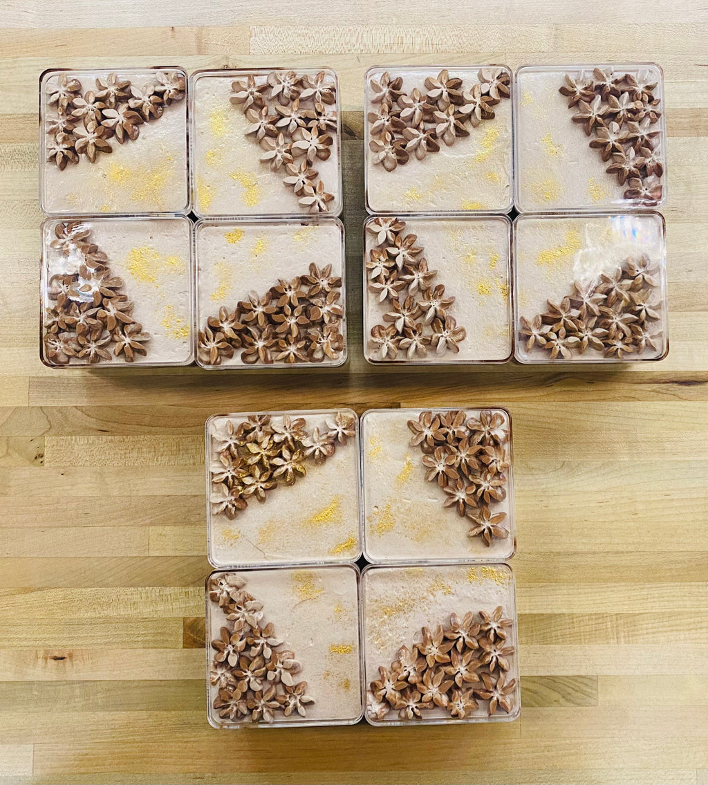 Vanilla Bean Chocolate Milk Cake  -GF