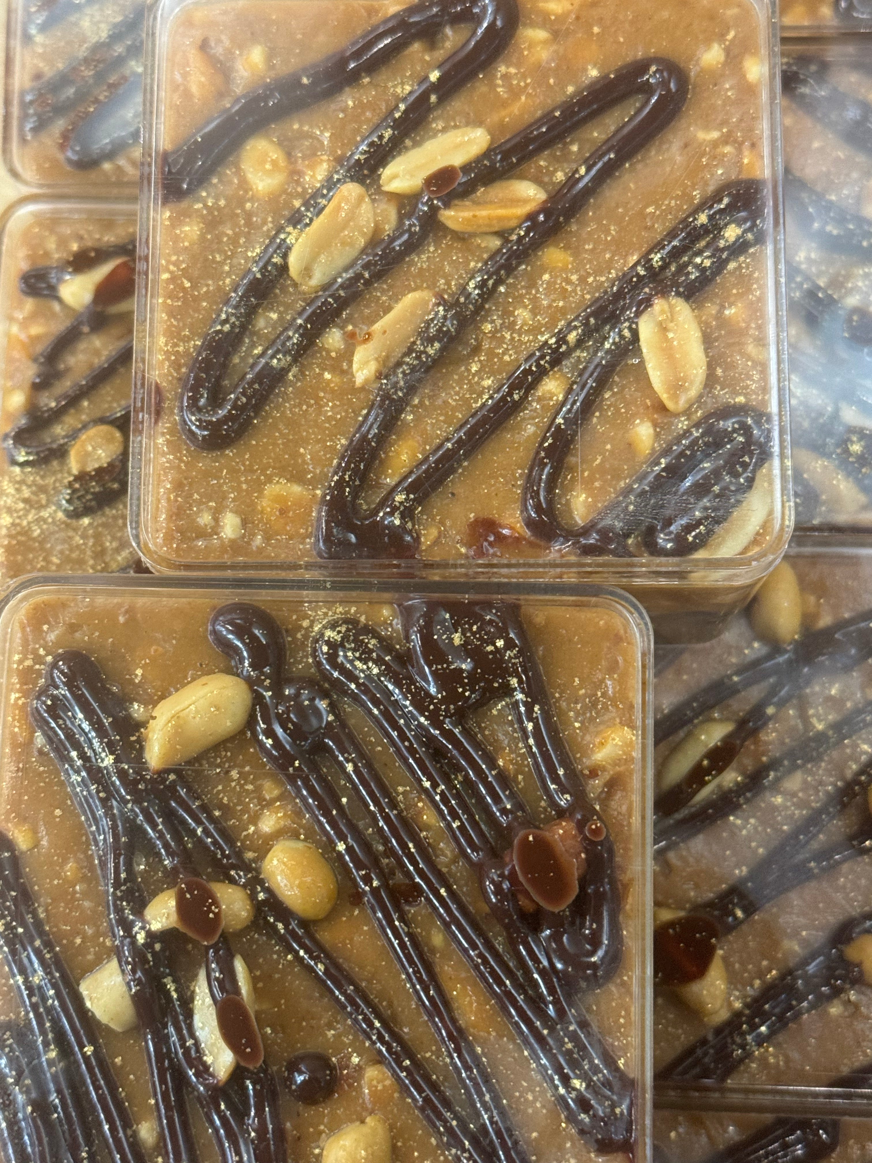 Midnight Caramel Crunch Milk Cake