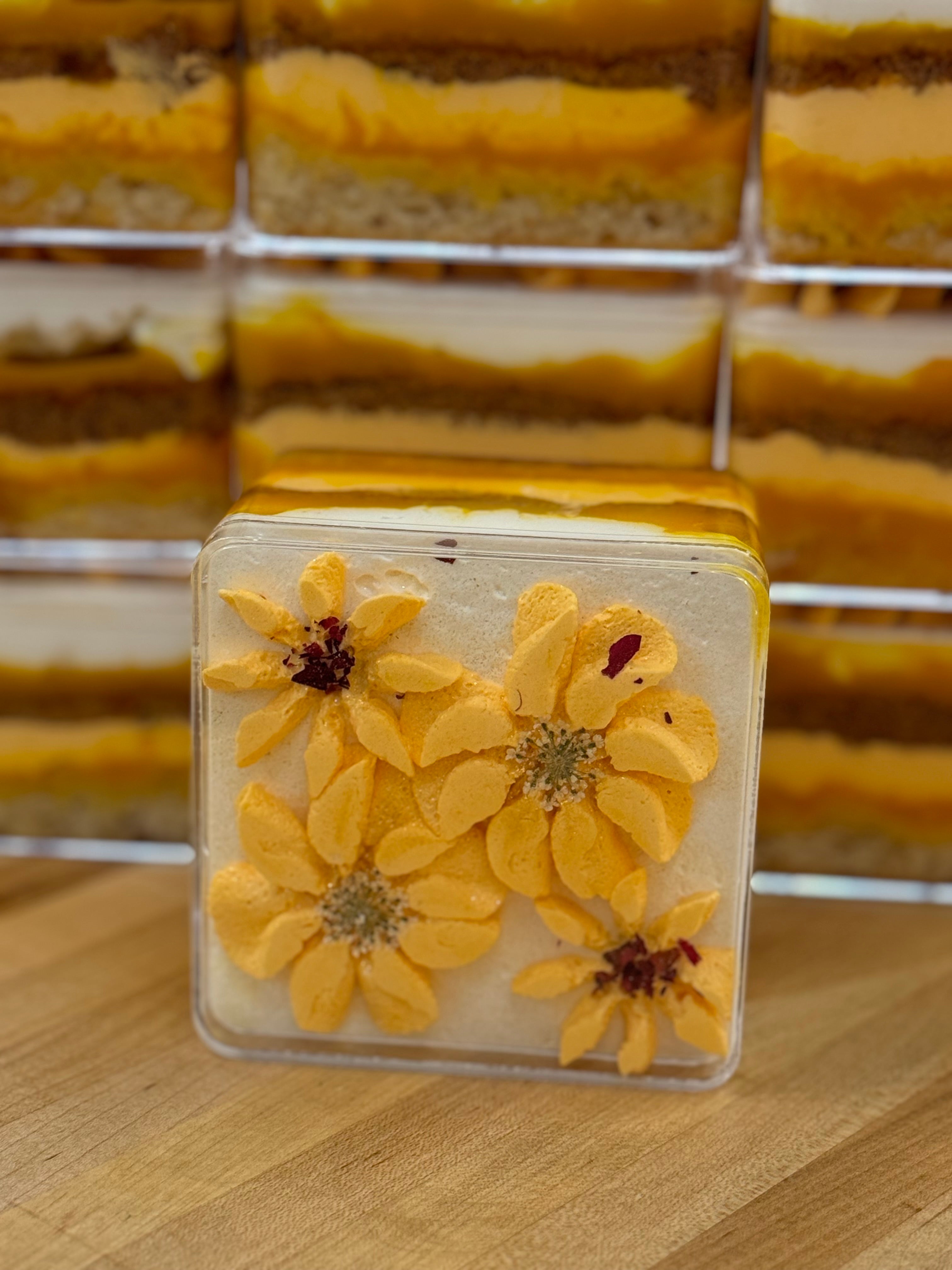 Mango Lassi Cloud Cake