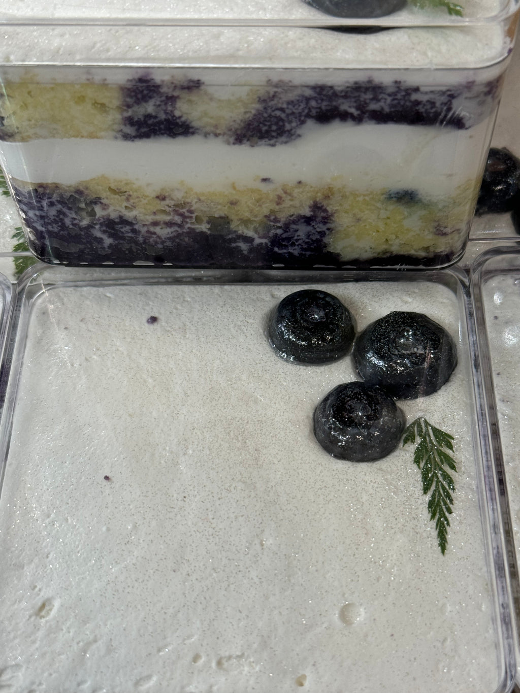 Blueberry Lemonade Milk Cake