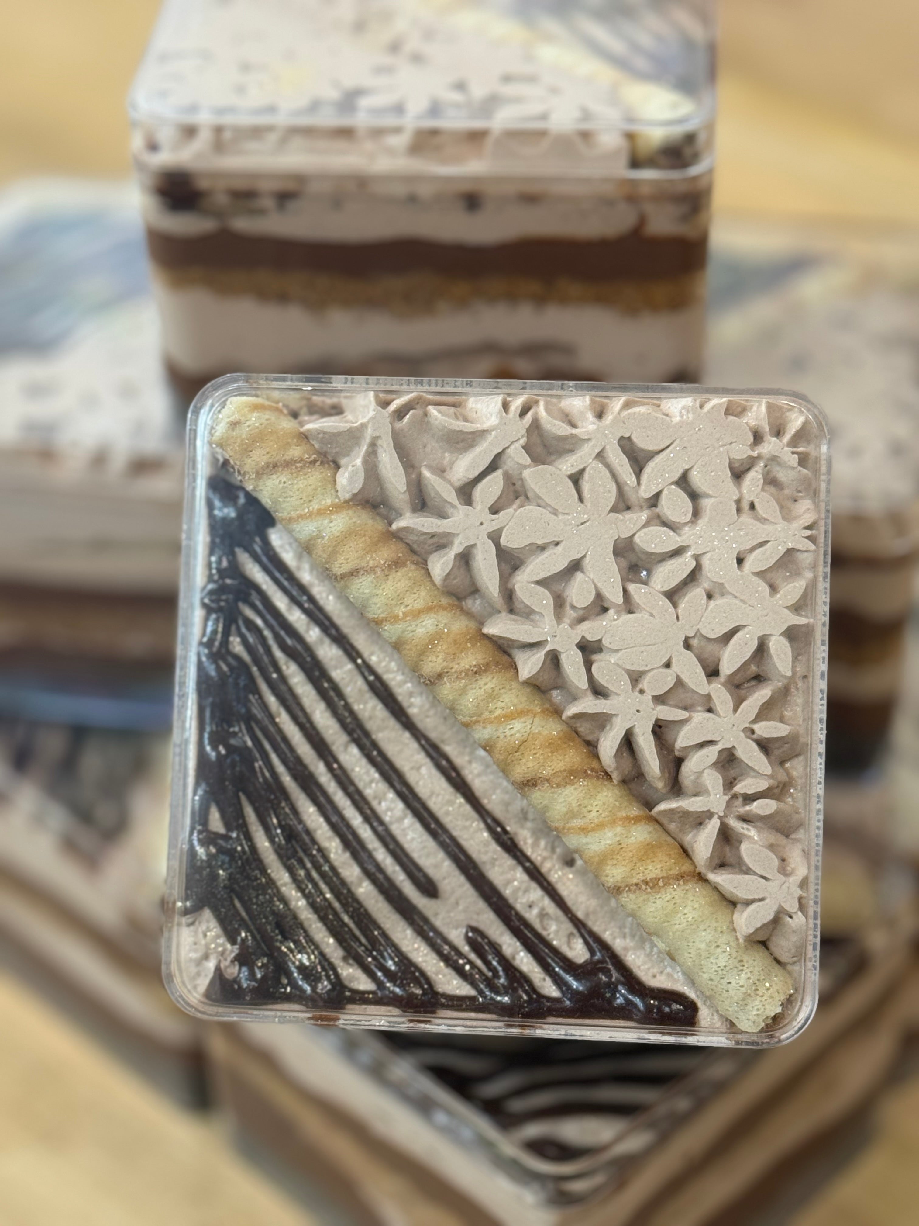 Nutella Mousse Cloud Cake