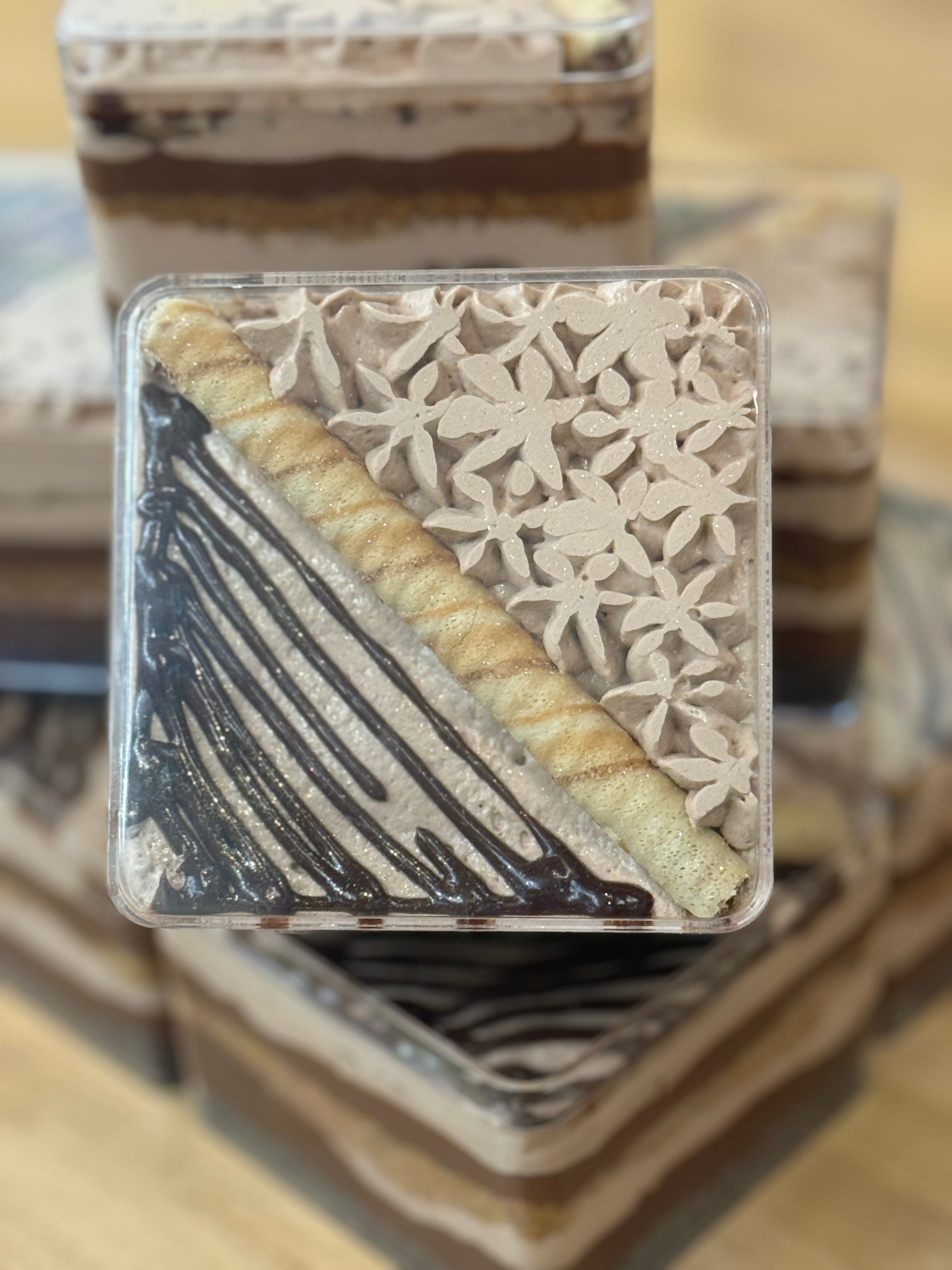 Nutella Mousse Cloud Cake