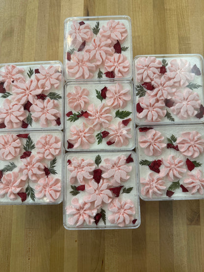 Lychee Rose Milk Cake