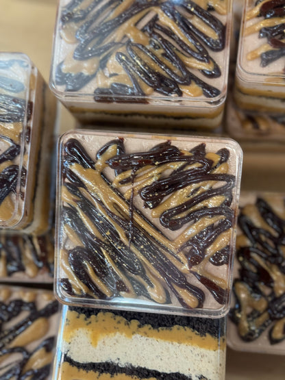 Peanut Butter Chocolate Cloud Cake