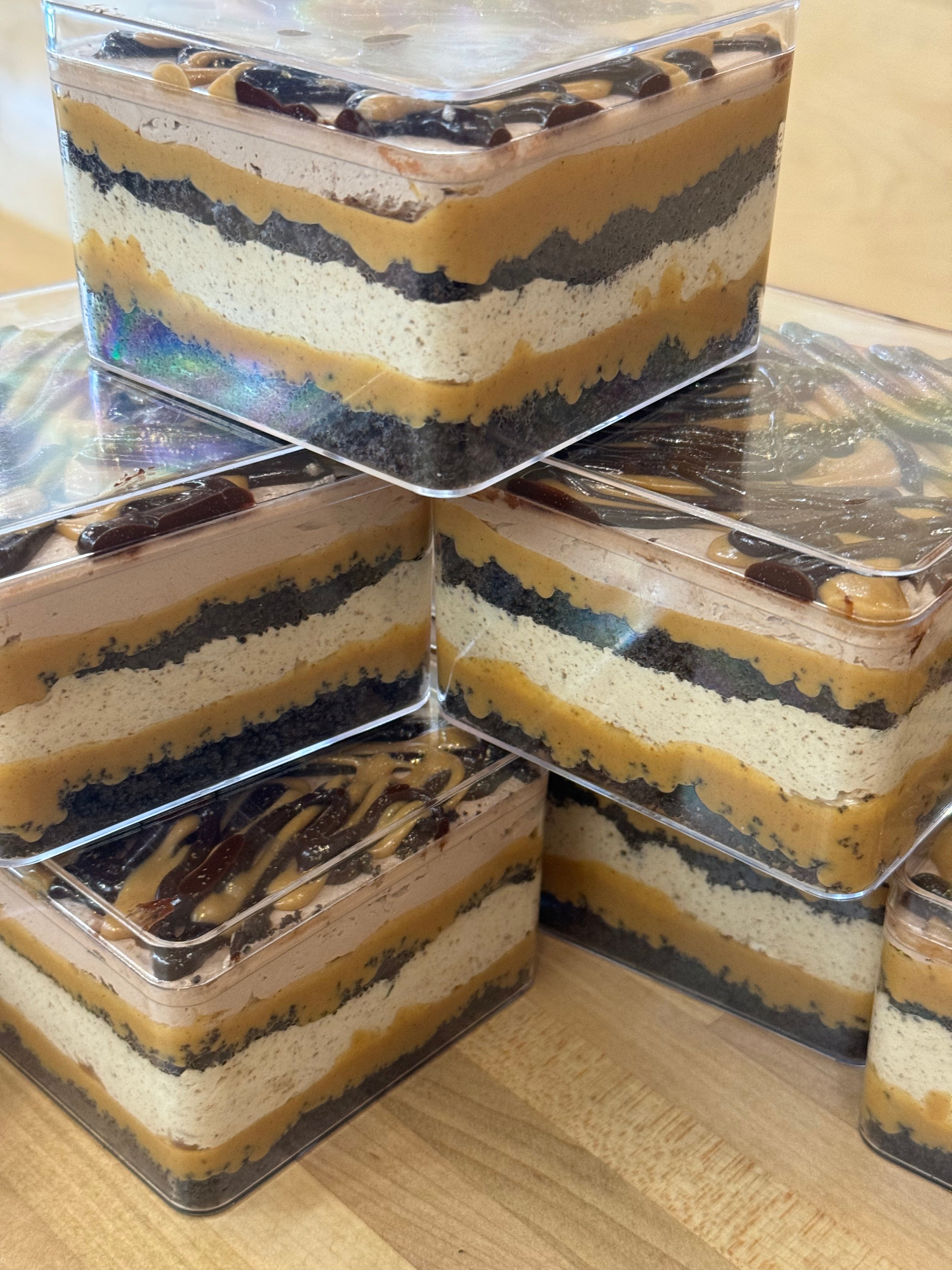 Peanut Butter Chocolate Cloud Cake