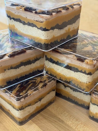 Peanut Butter Chocolate Cloud Cake