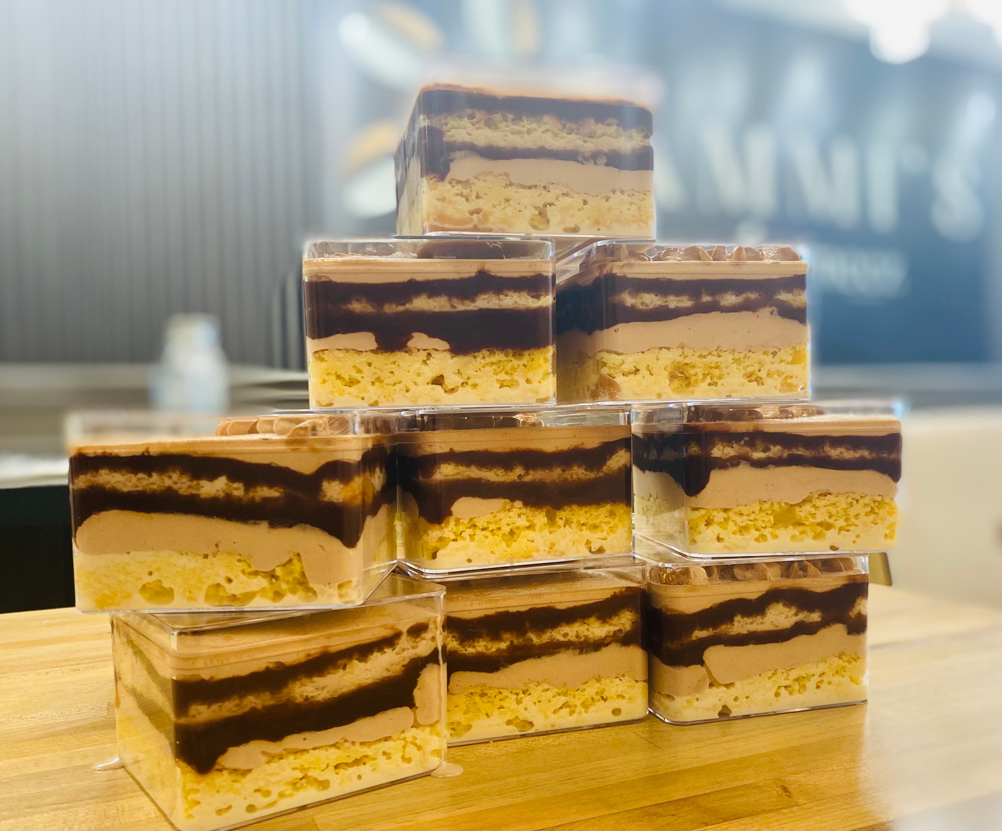 Vanilla Bean Chocolate Milk Cake  -GF