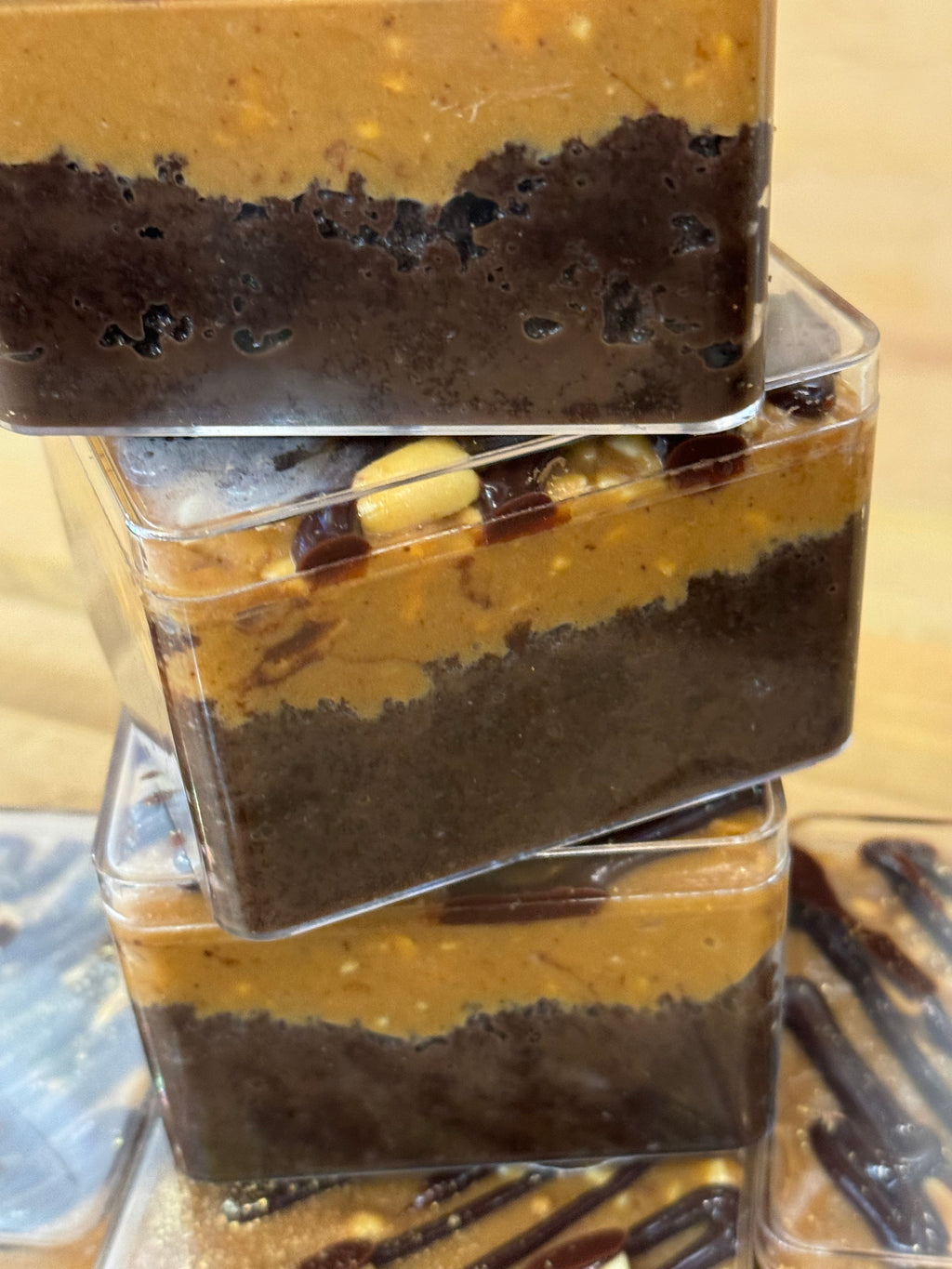 Midnight Caramel Crunch Milk Cake