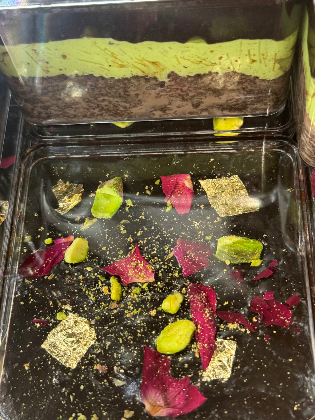 Dubai Chocolate Cloud Cake