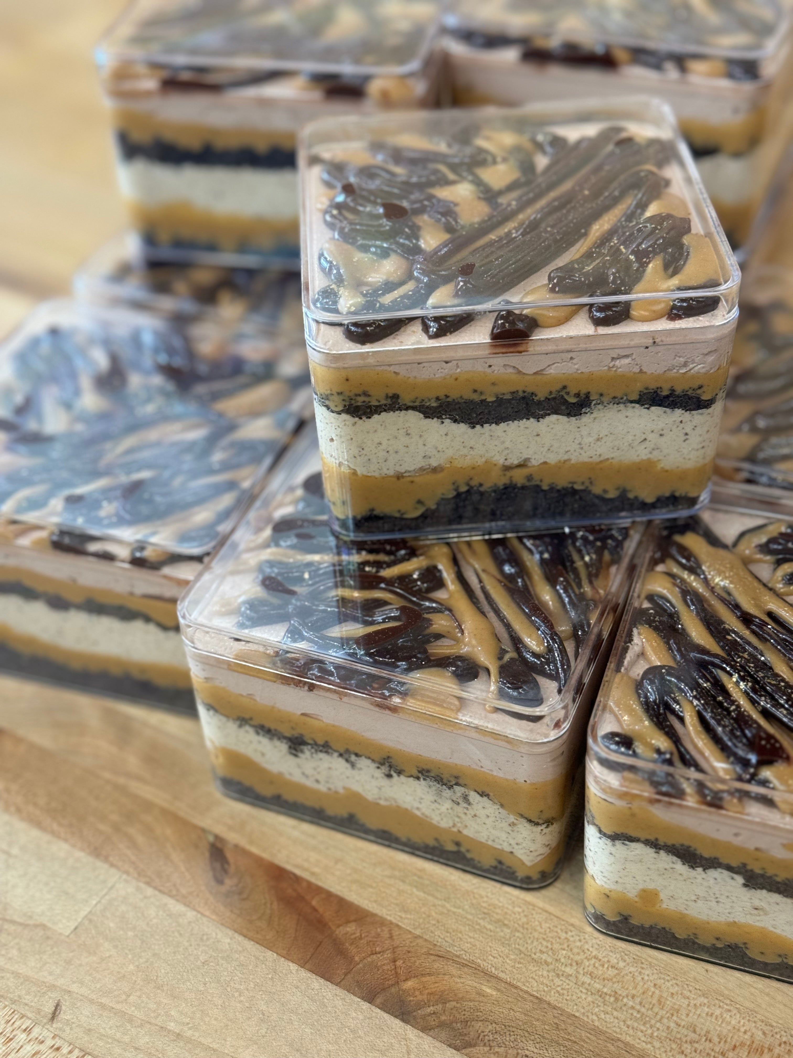 Peanut Butter Chocolate Cloud Cake