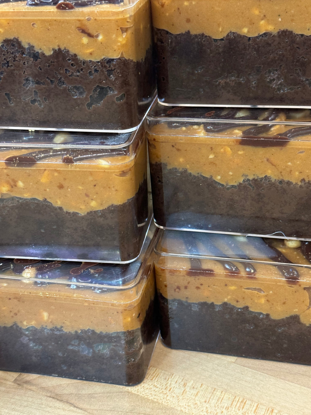 Midnight Caramel Crunch Milk Cake