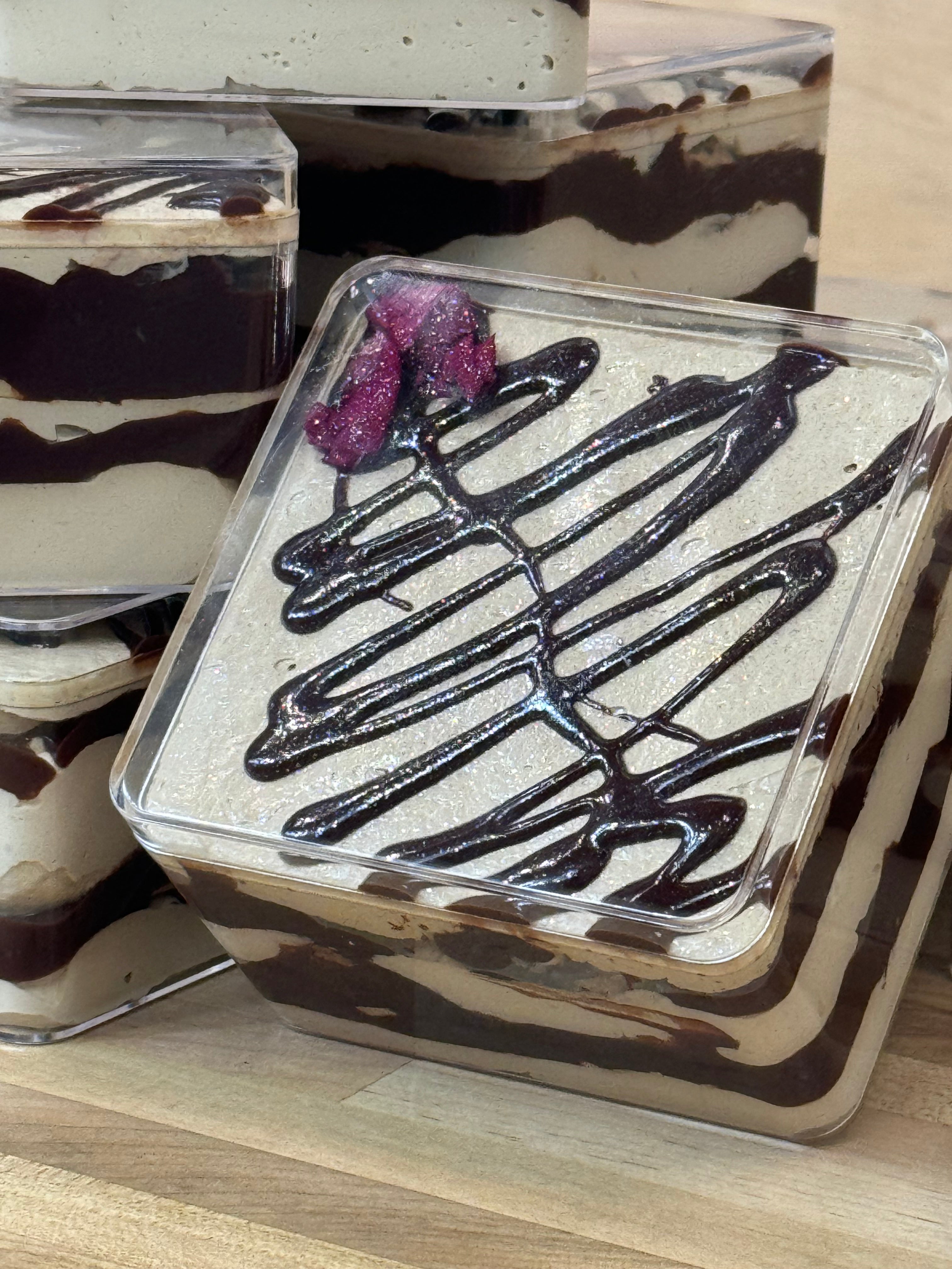 Messy Mocha Cloud Cake