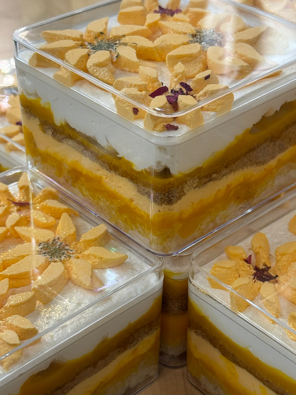 Mango Lassi Cloud Cake