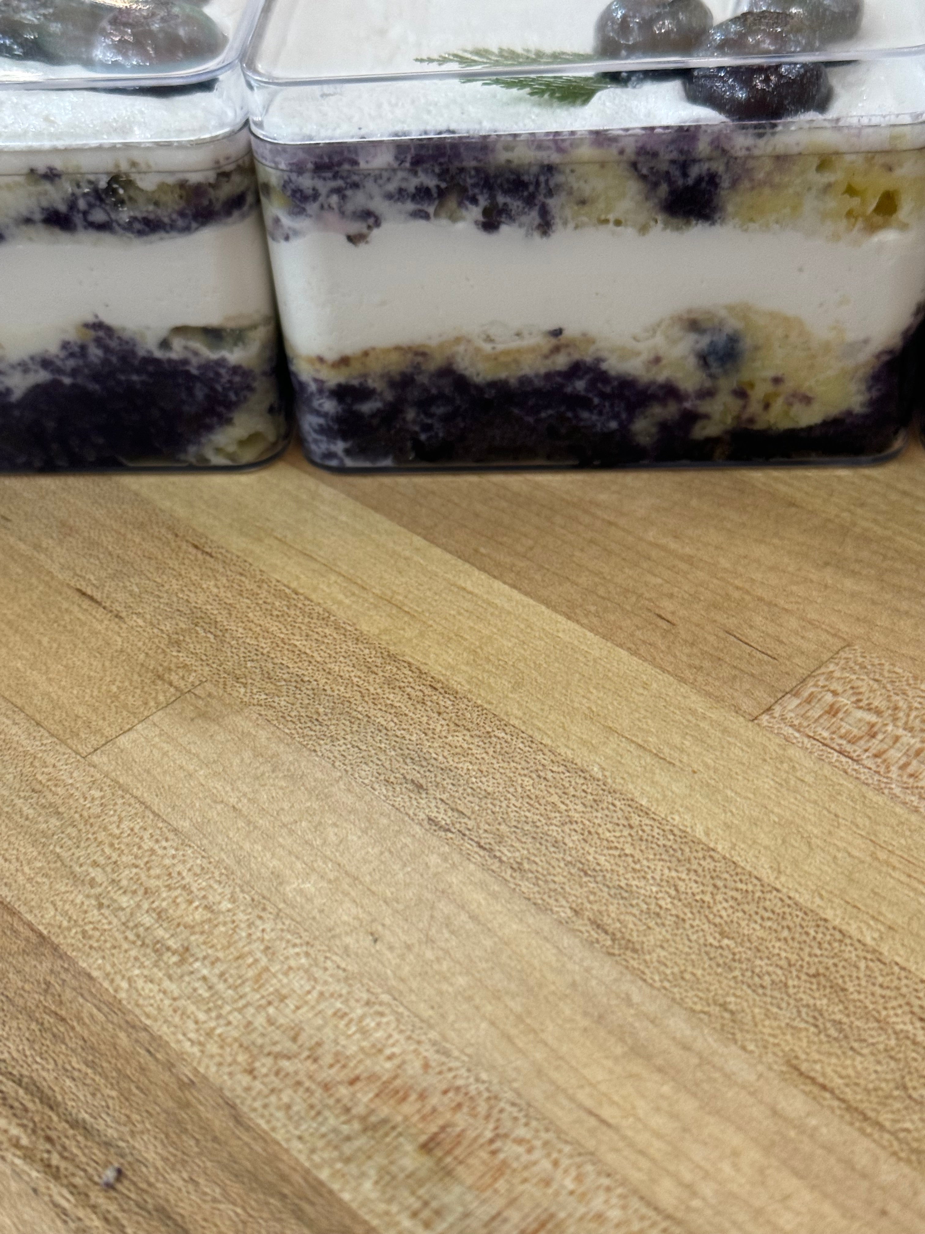 Blueberry Lemonade Milk Cake