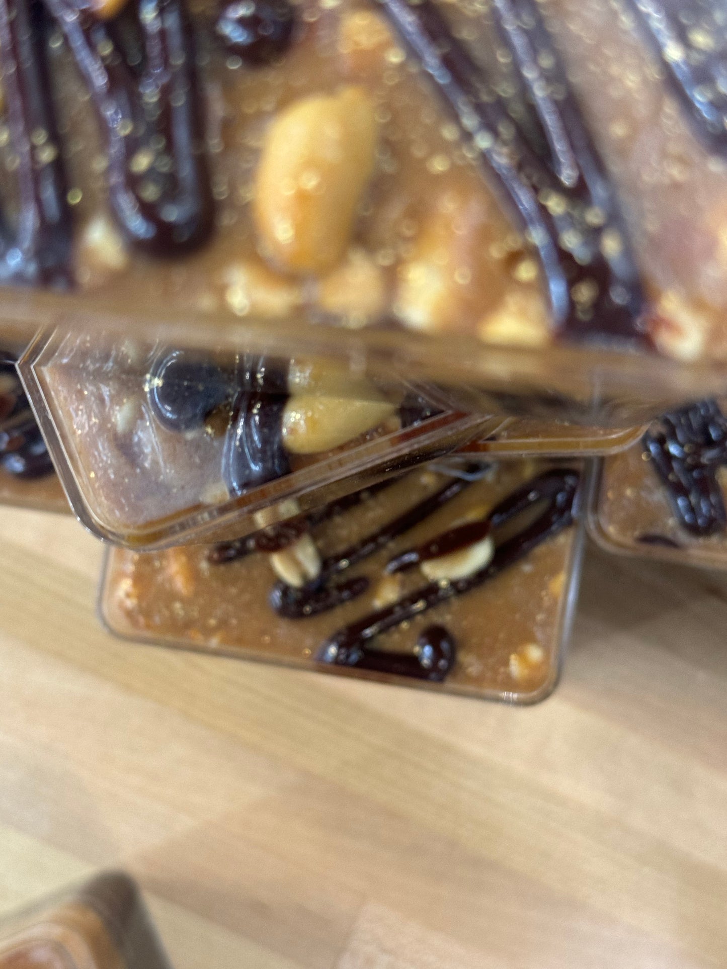 Midnight Caramel Crunch Milk Cake