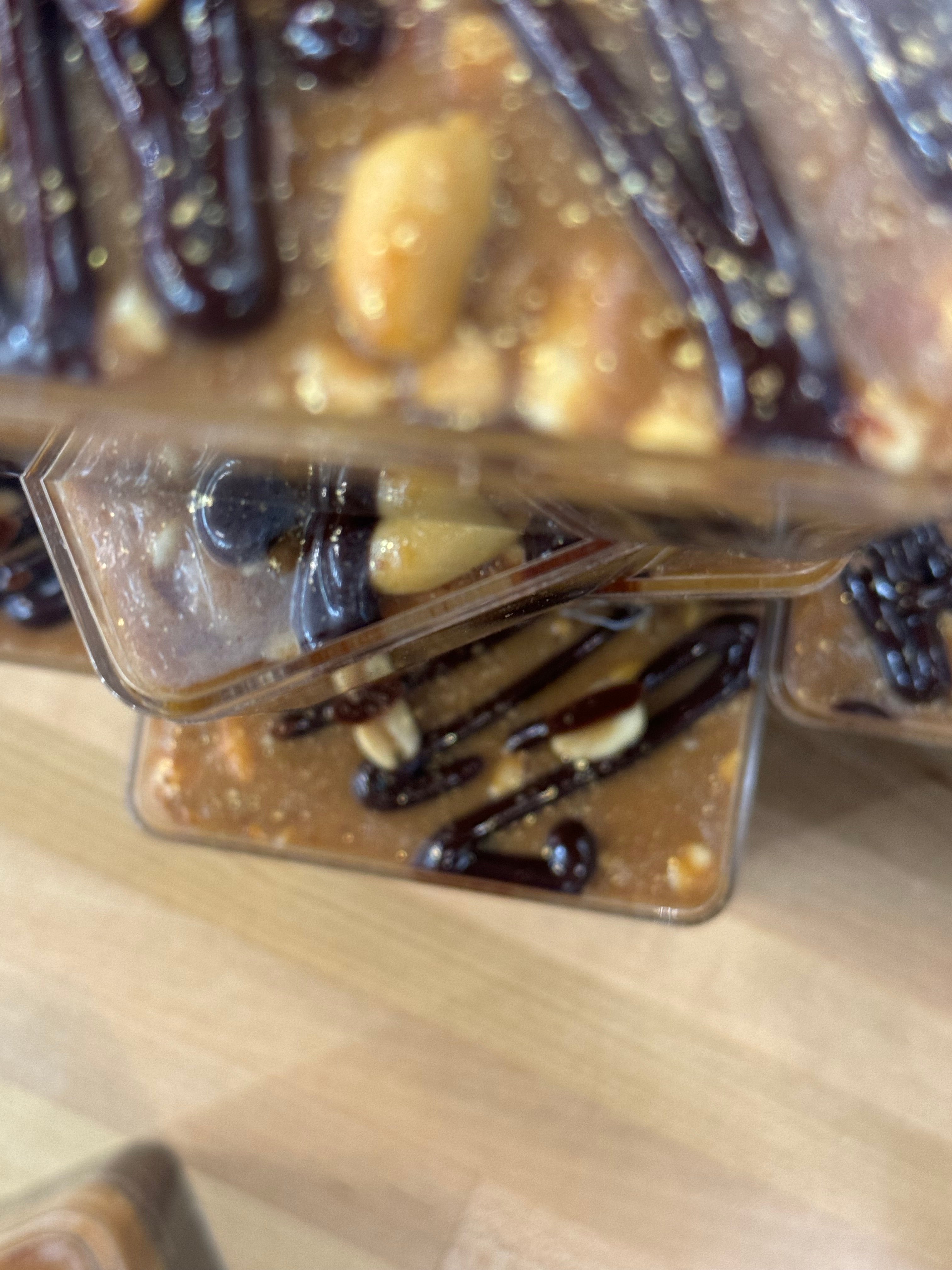 Midnight Caramel Crunch Milk Cake