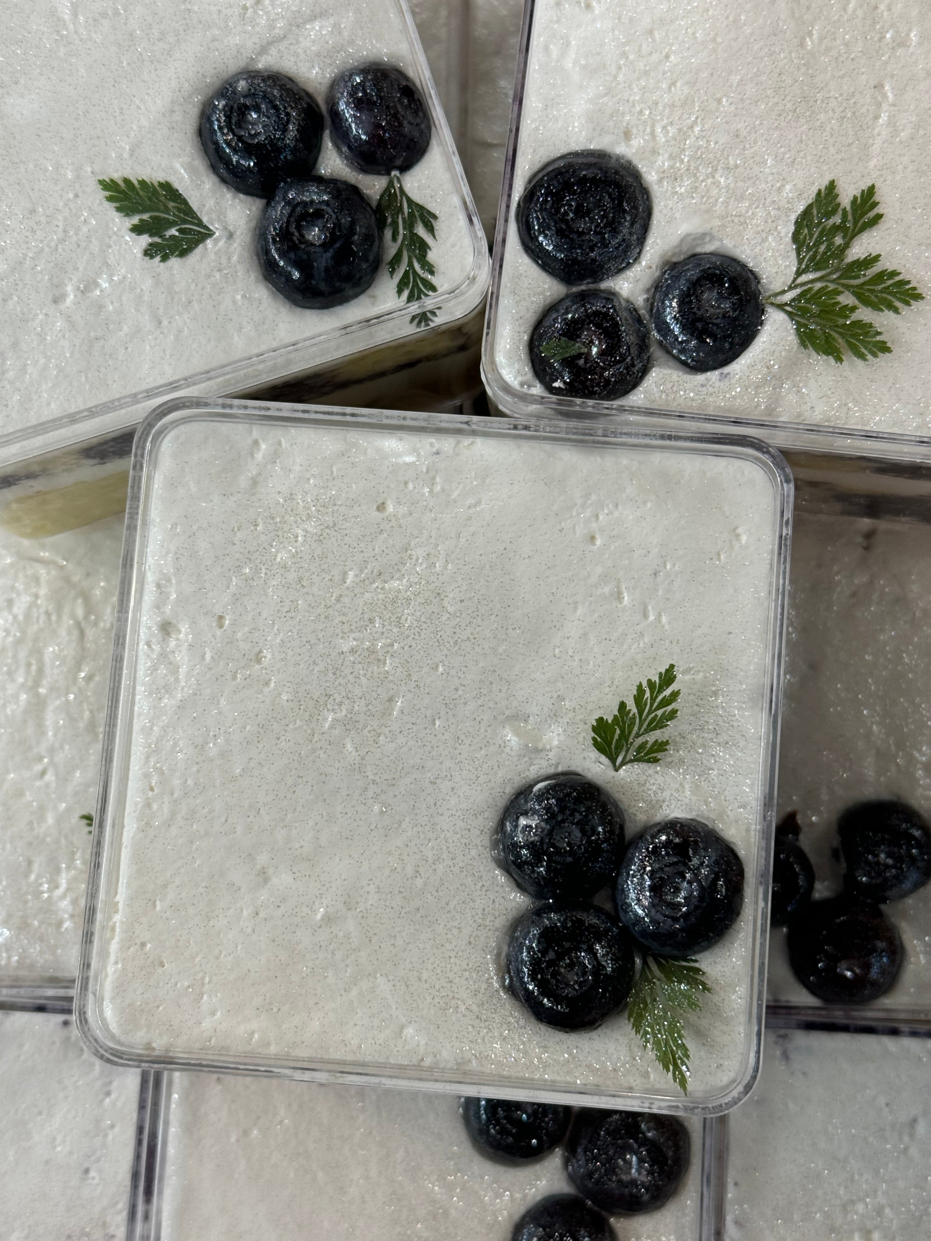 Blueberry Lemonade Milk Cake