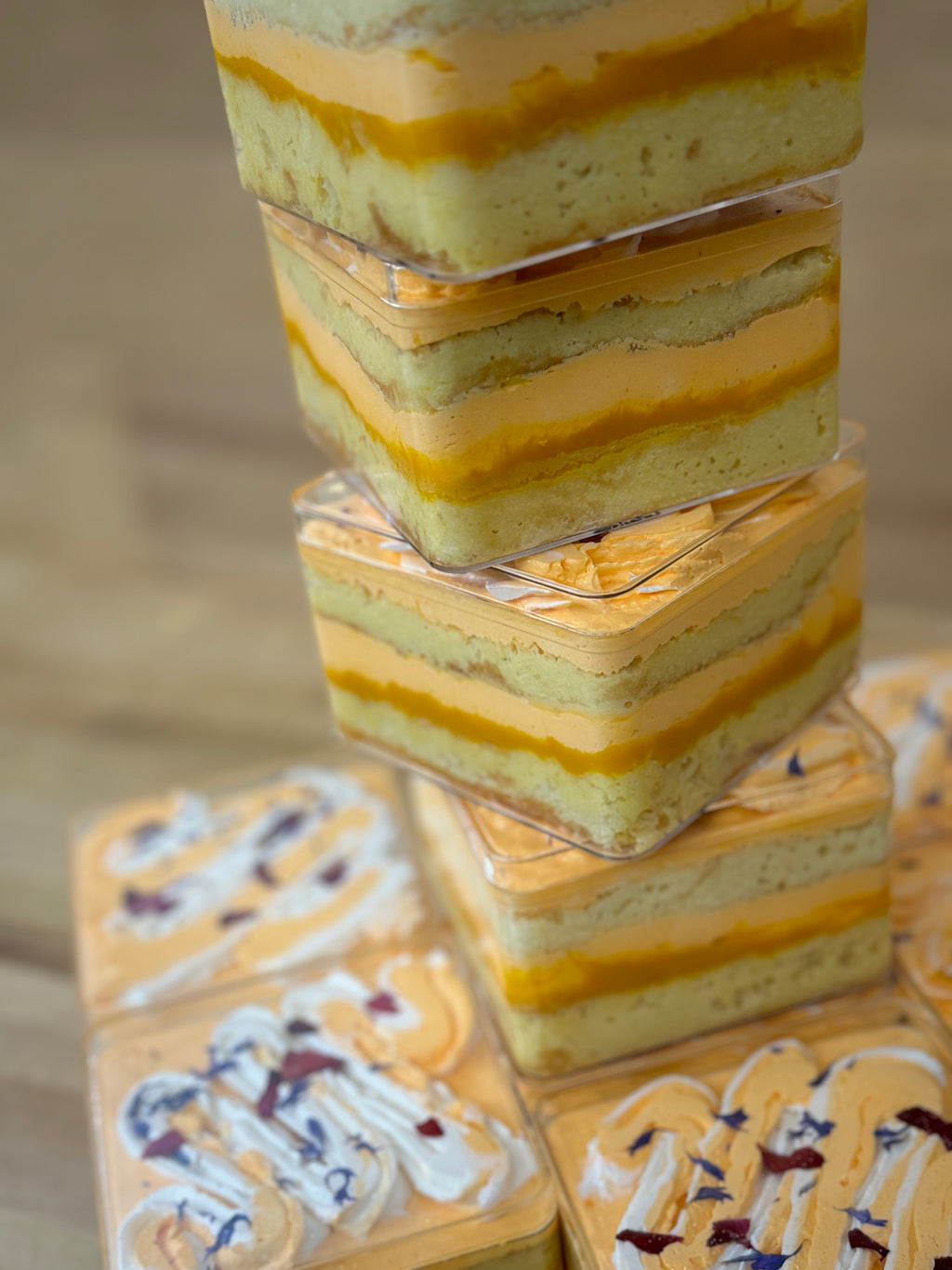 Golden Mango Tiramisu
