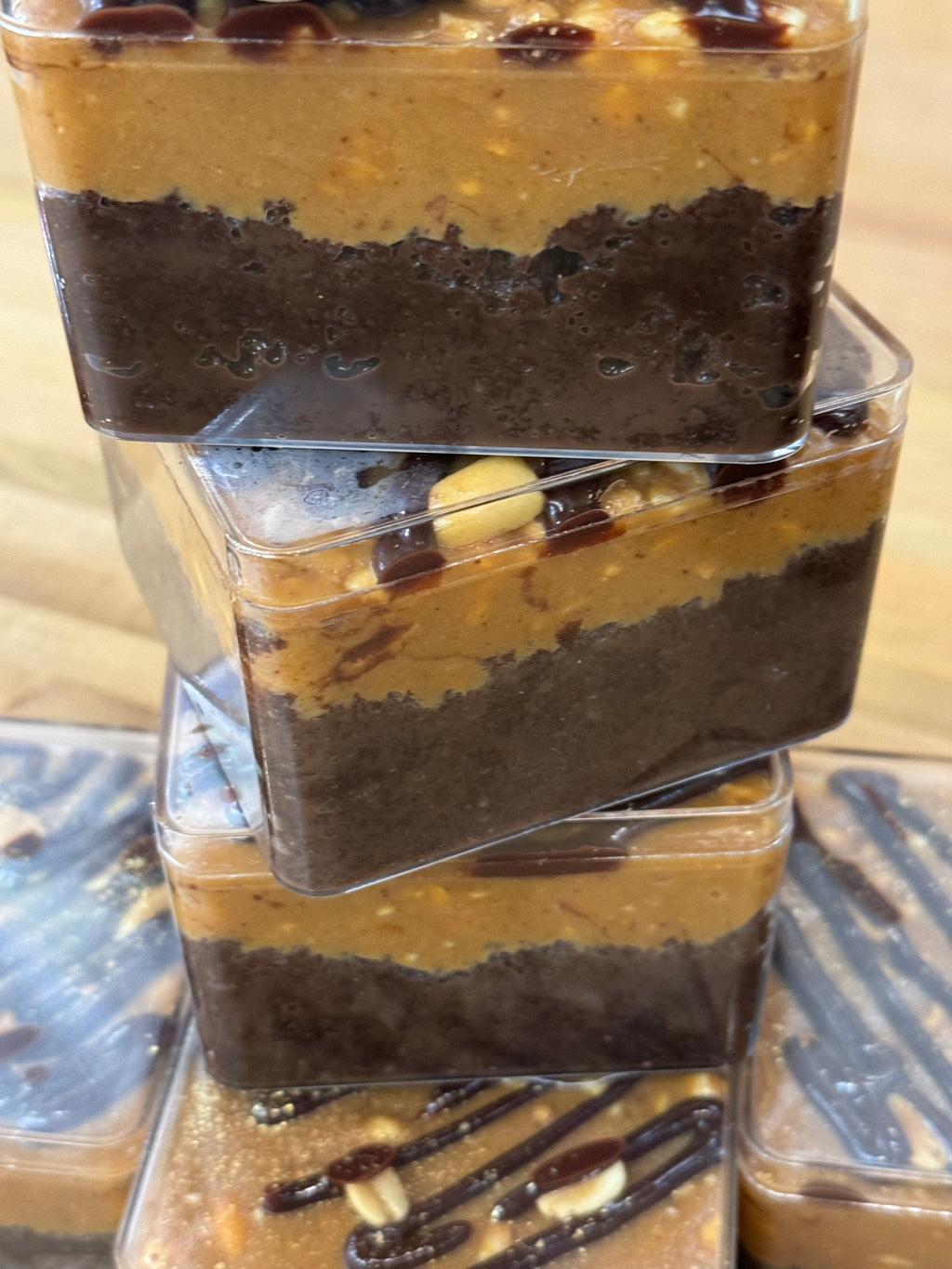 Midnight Caramel Crunch Milk Cake