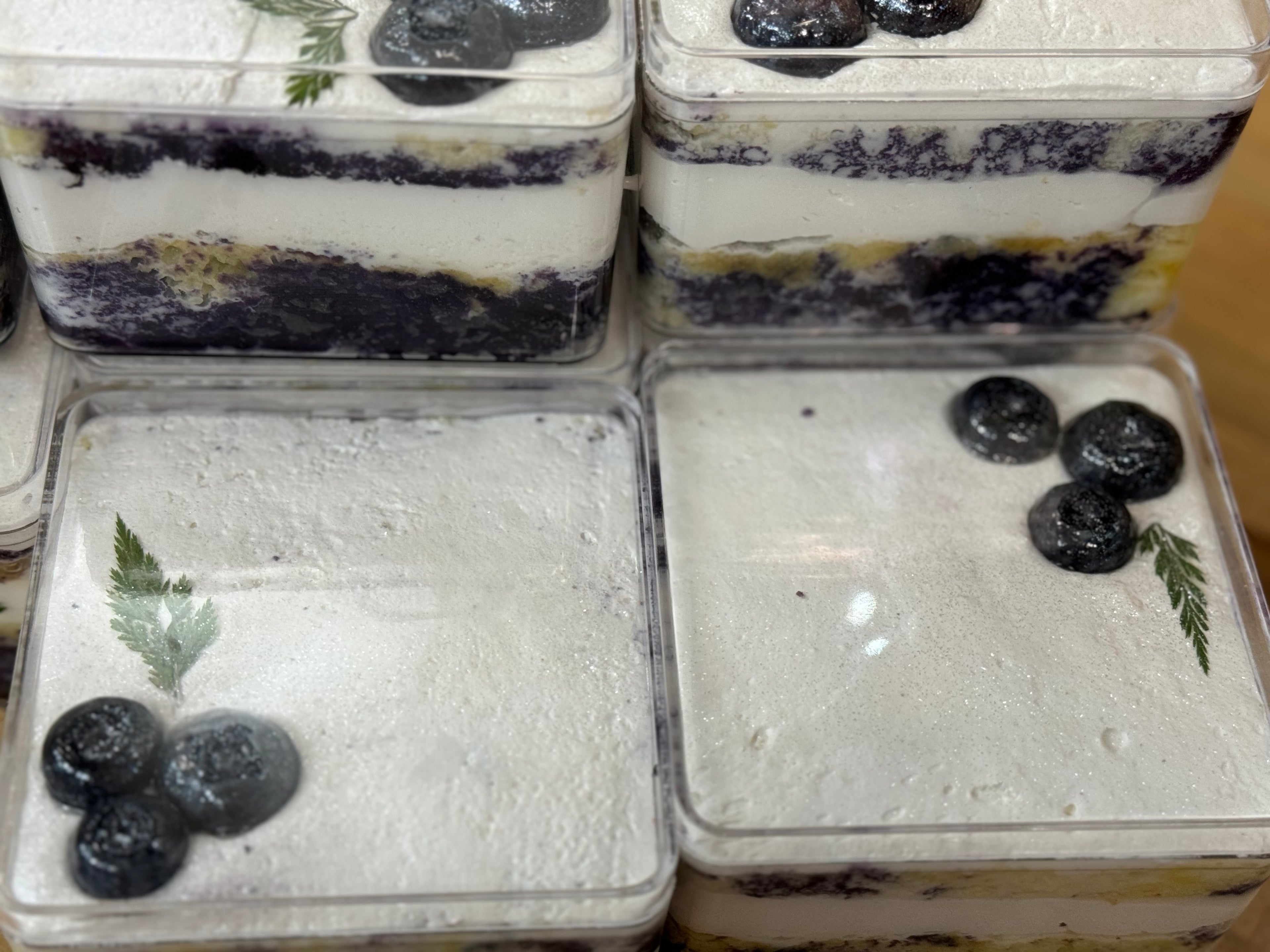Blueberry Lemonade Milk Cake