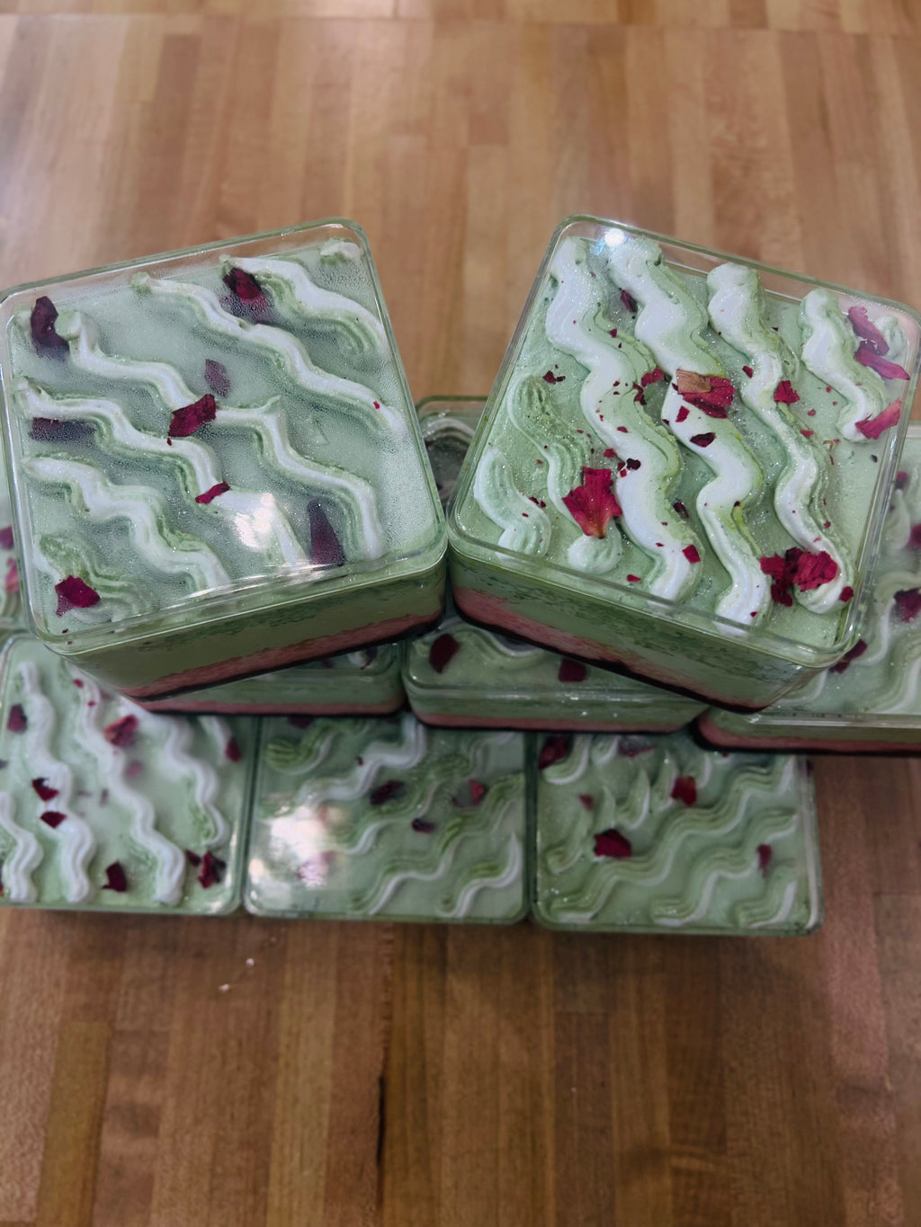 Pistachio Rose Milk Cake