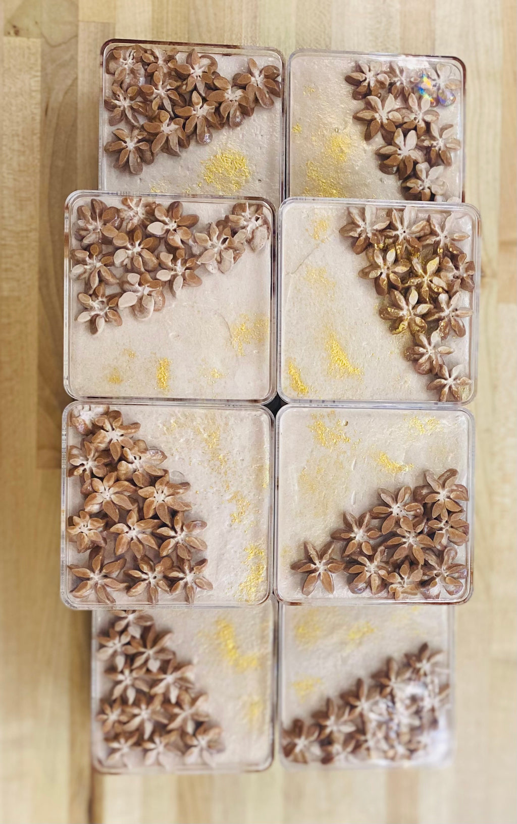 Vanilla Bean Chocolate Milk Cake  -GF