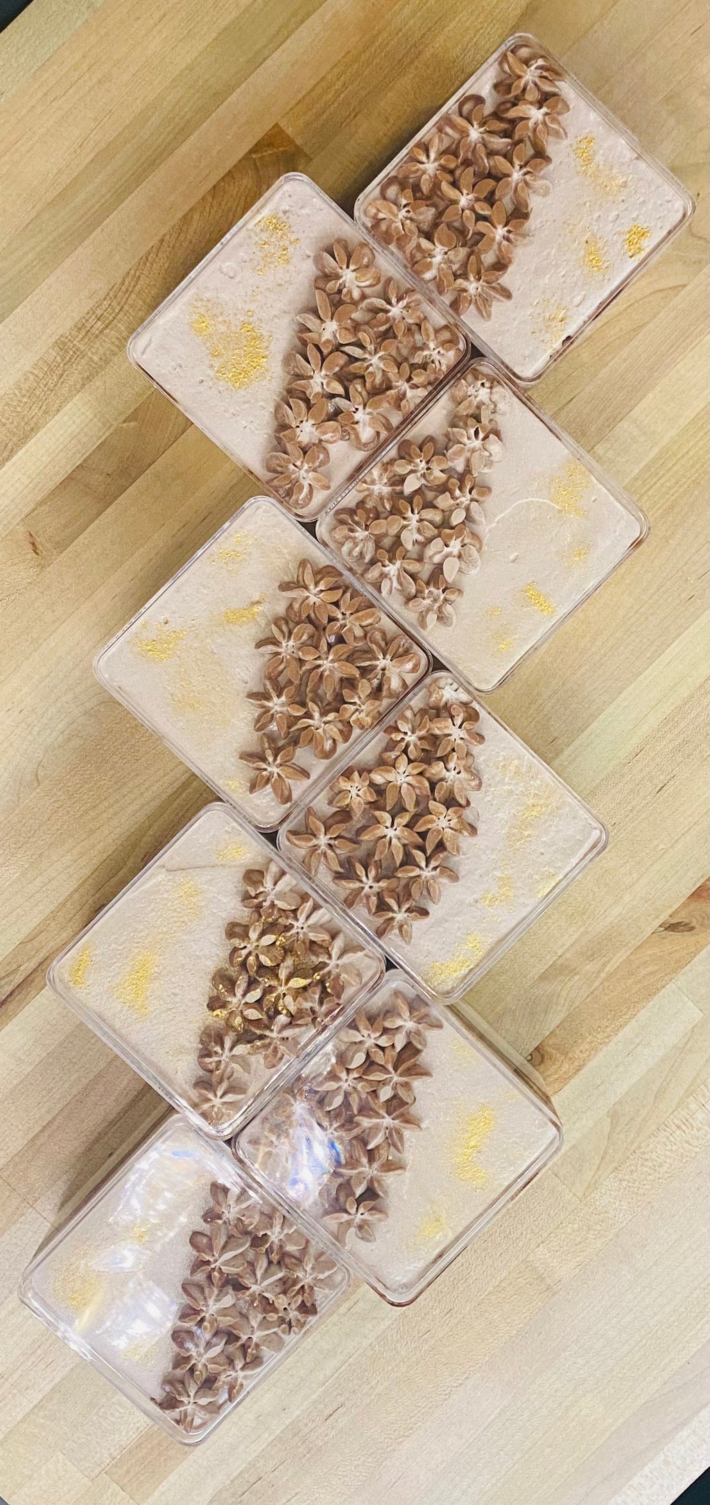 Vanilla Bean Chocolate Milk Cake  -GF