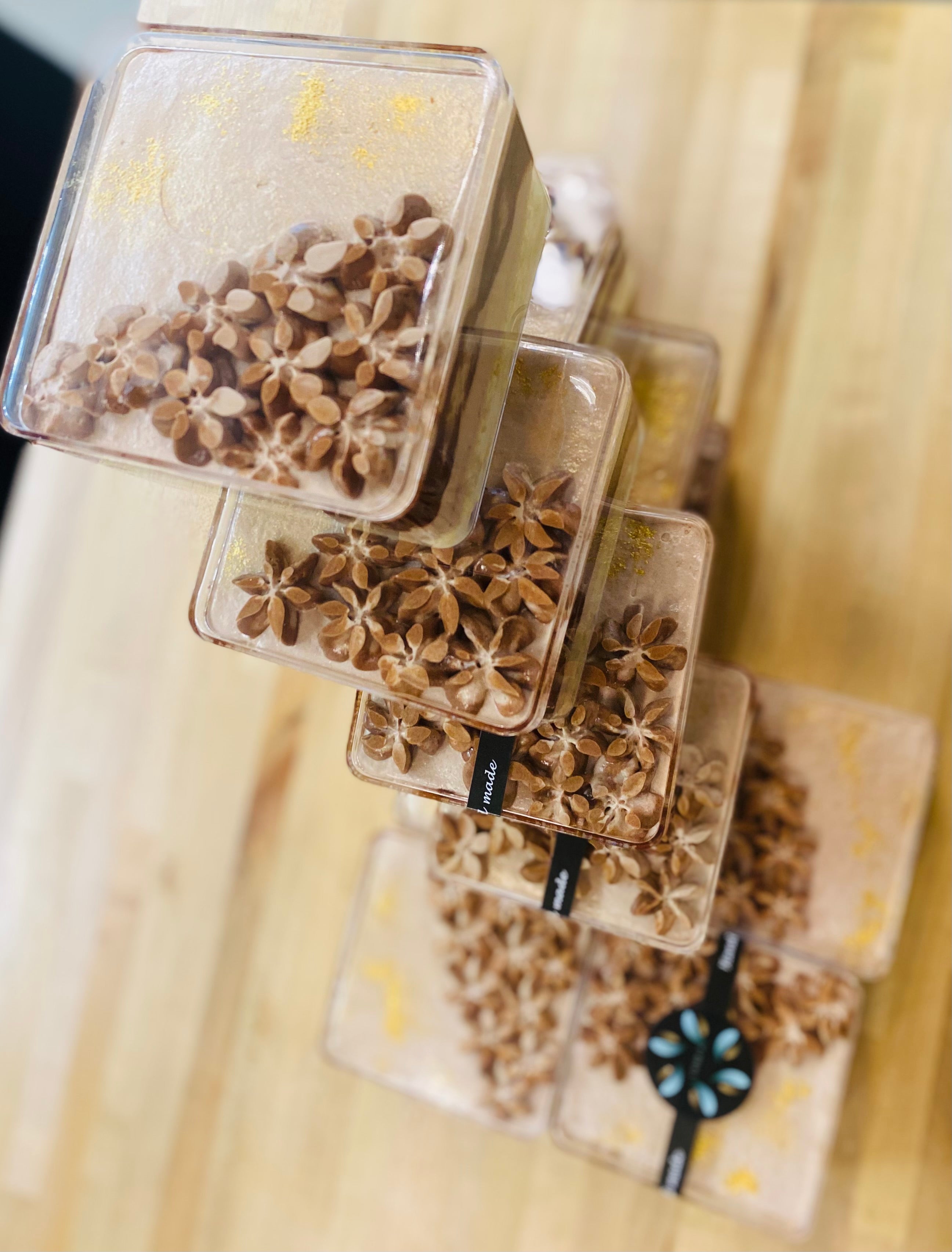 Vanilla Bean Chocolate Milk Cake  -GF