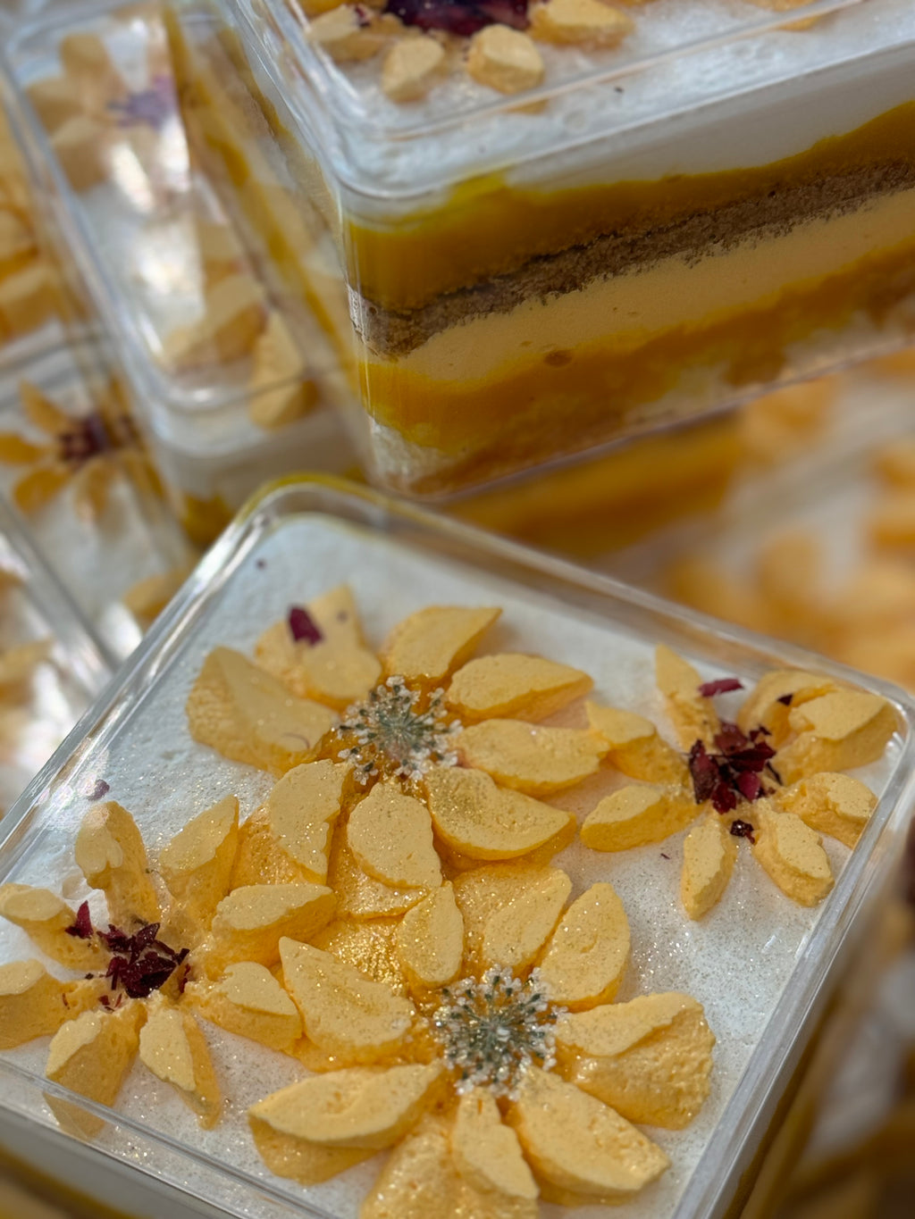 Mango Lassi Cloud Cake