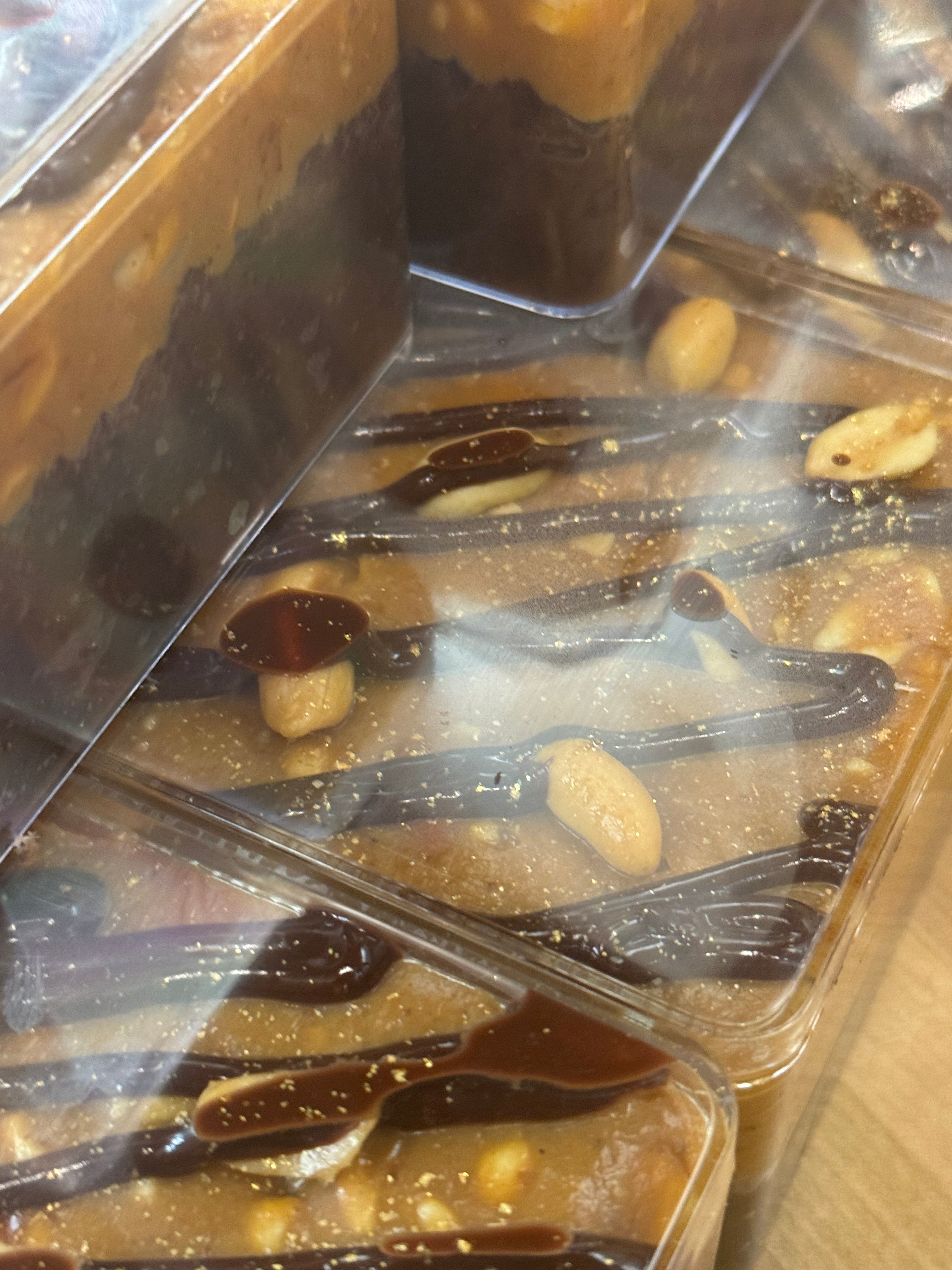 Midnight Caramel Crunch Milk Cake