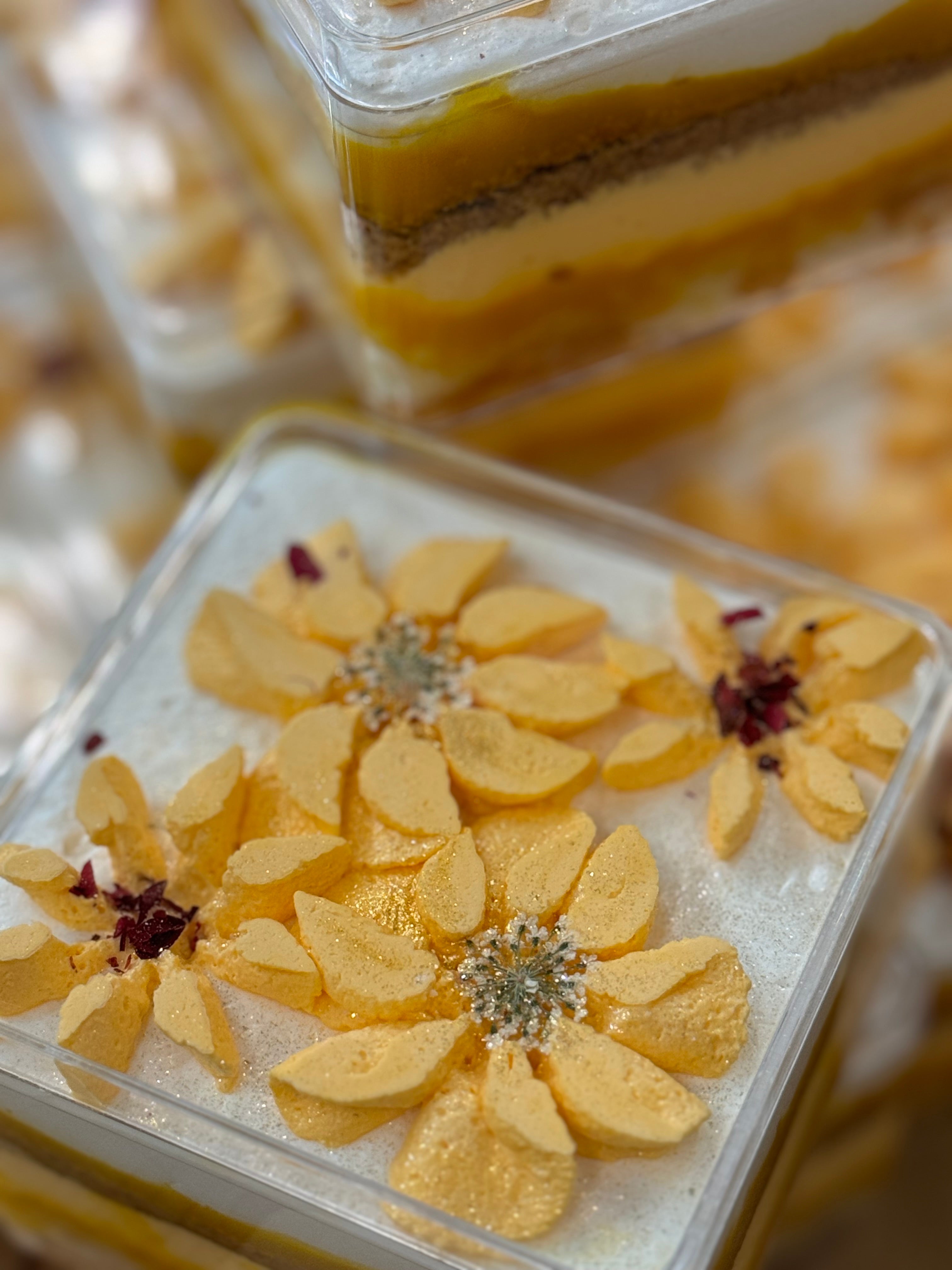 Mango Lassi Cloud Cake