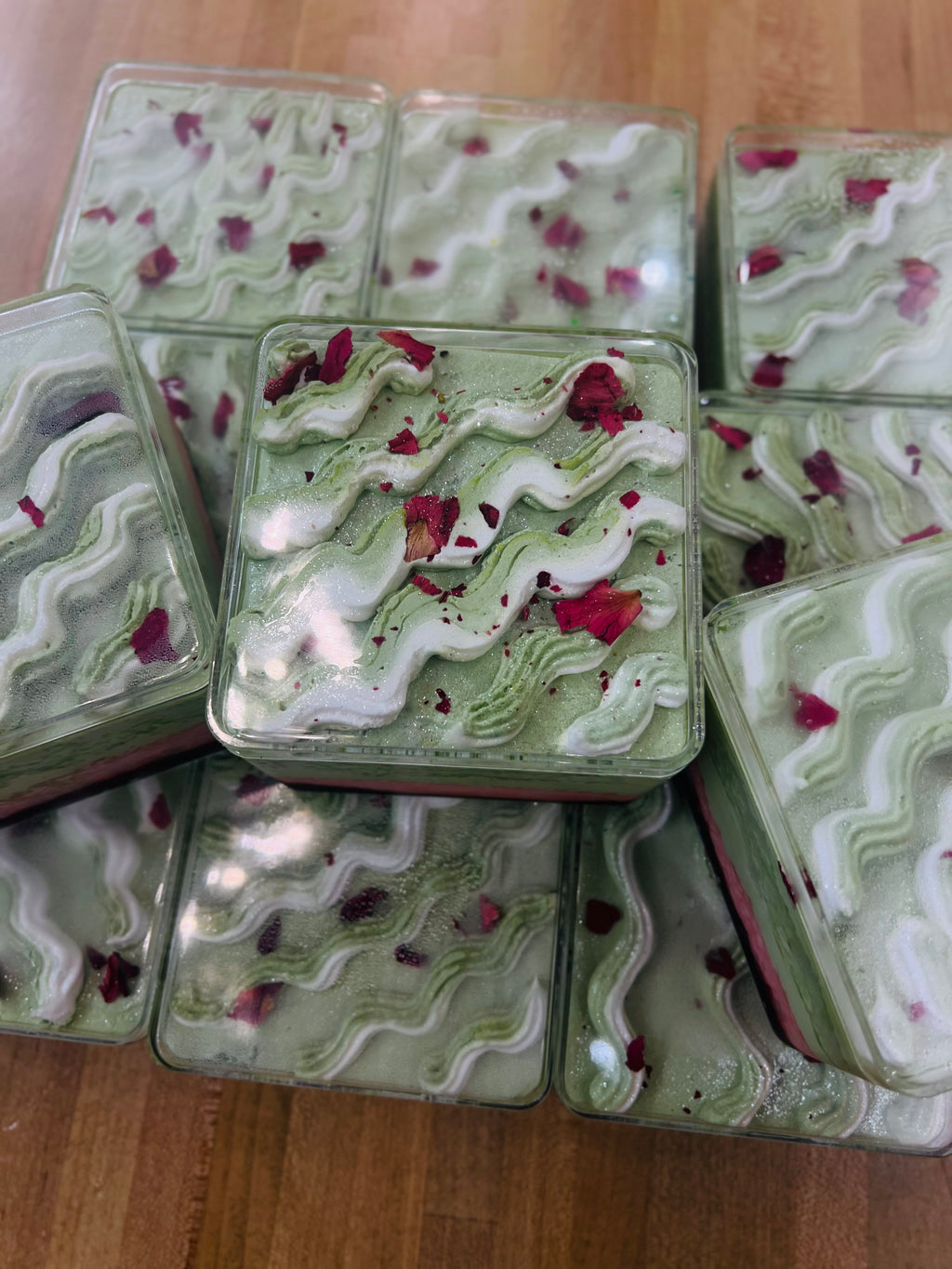 Pistachio Rose Milk Cake