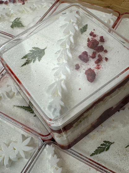 Strawberry Silk Milk Cake