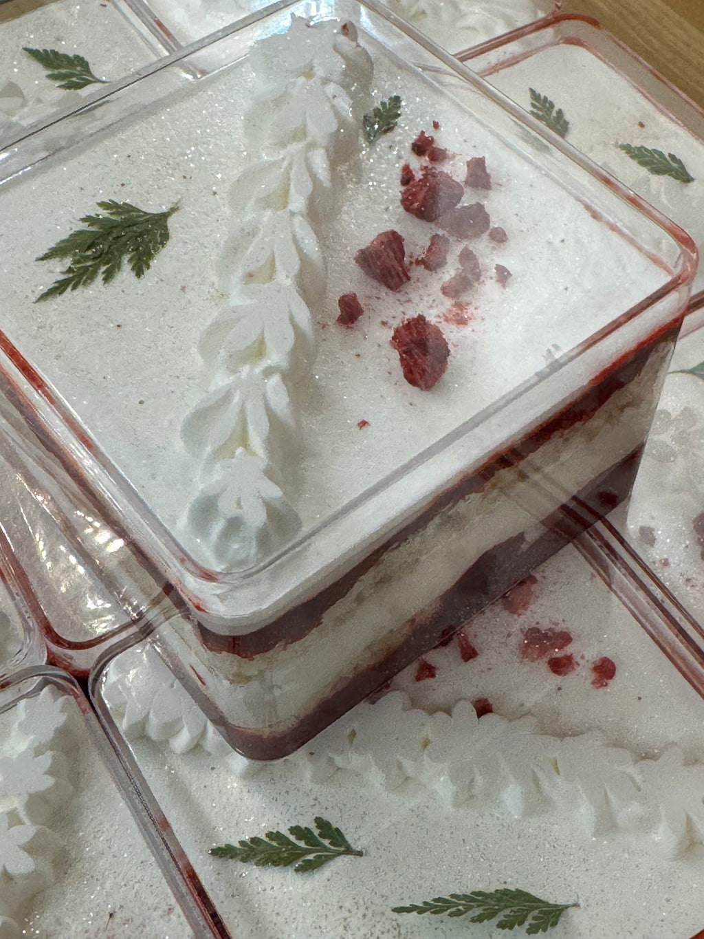 Strawberry Silk Milk Cake