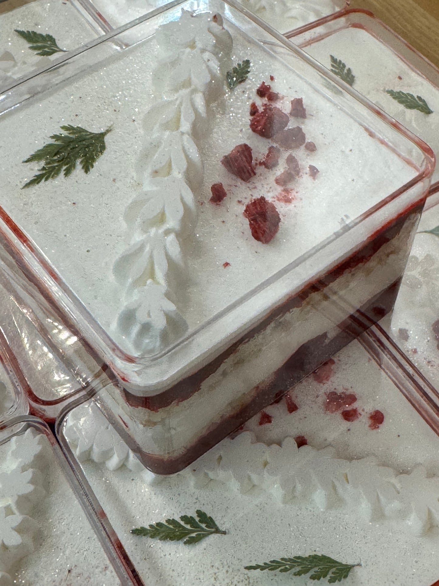 Strawberry Silk Milk Cake