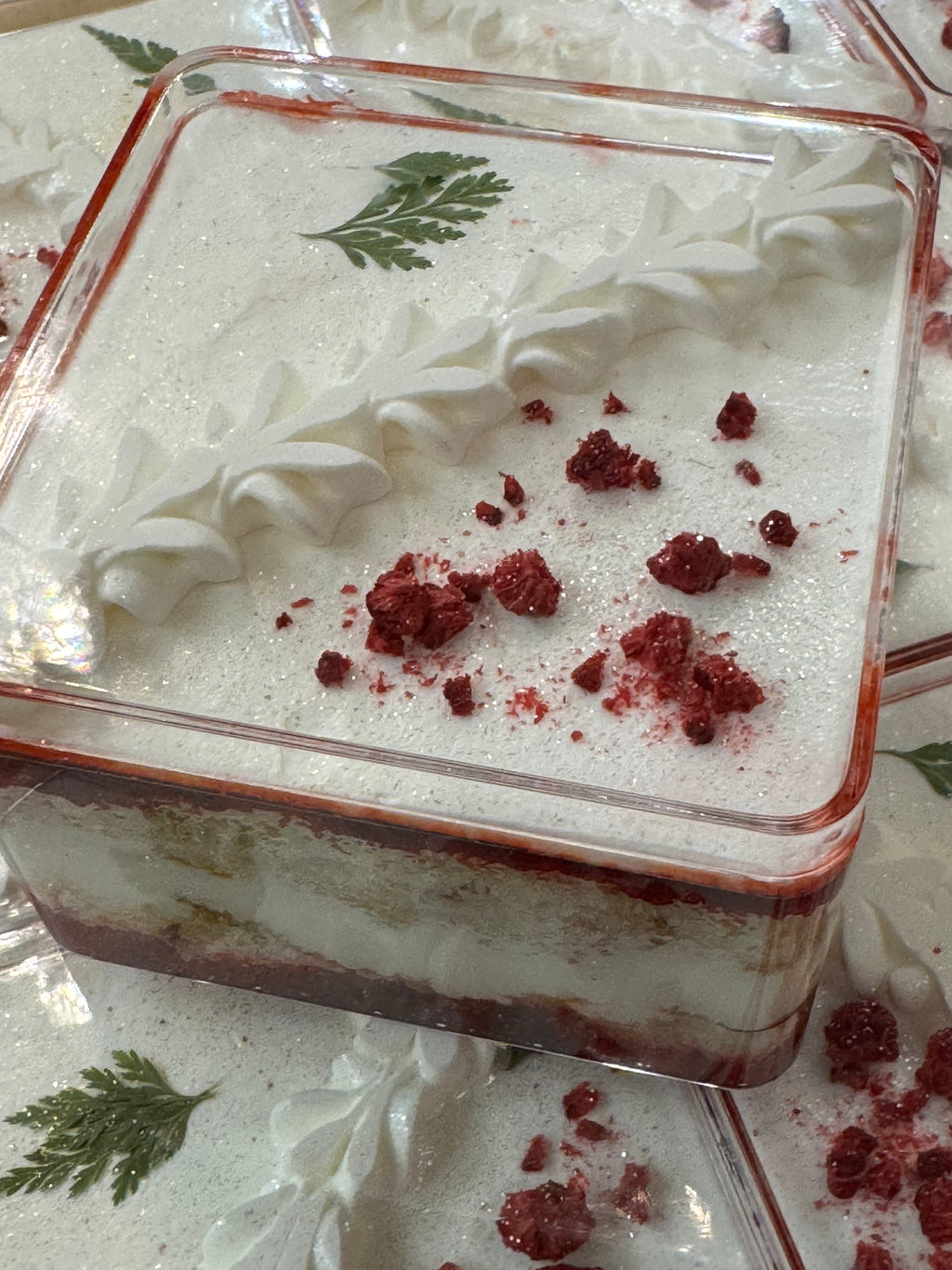 Strawberry Silk Milk Cake